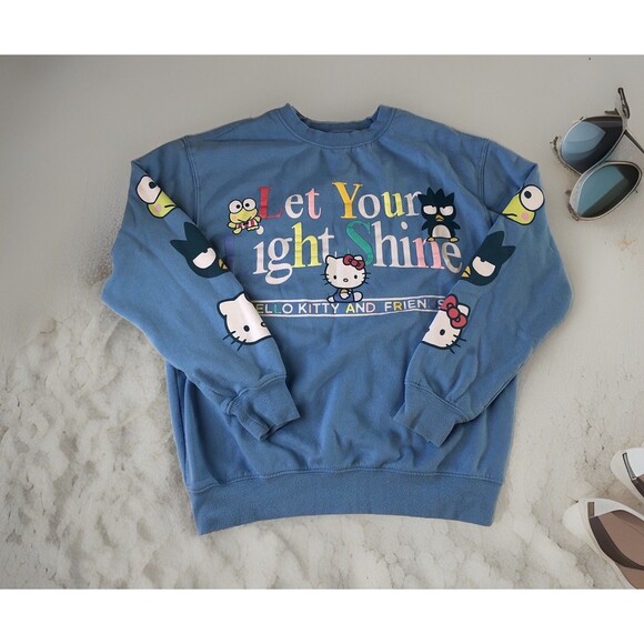 Sanrio Hello Kitty & Friends Women’s Blue Sweatshirt Tag Size XS - Picture 1 of 12